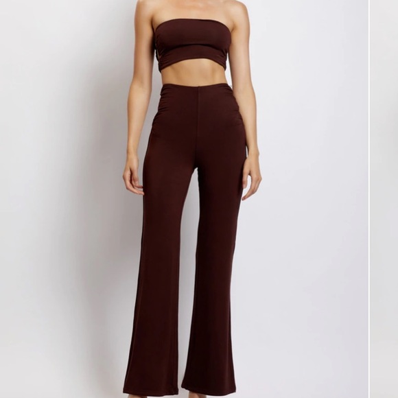 MESHKI - Eleanor Set in Brown - Picture 2 of 5